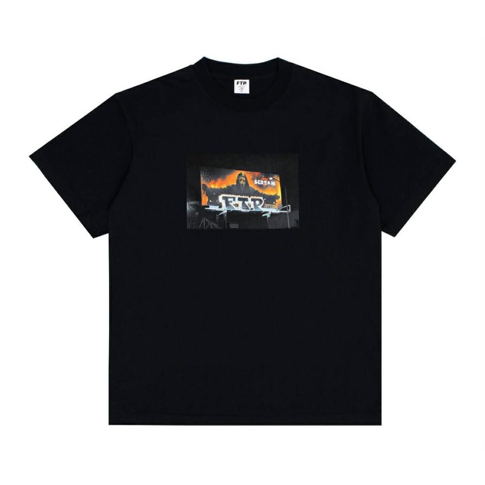 FTP x Scream Ghostface Billboard Tee Black XXL 2XL $uicideboy$ F*ckthepopulation